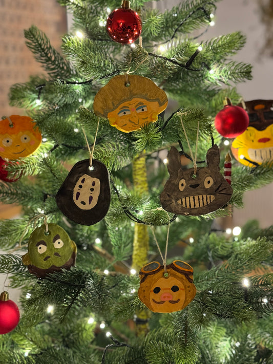 Adventskalender Türchen Nr. 21 - Weihnachtsbaumanhänger im Ghibli-Stil