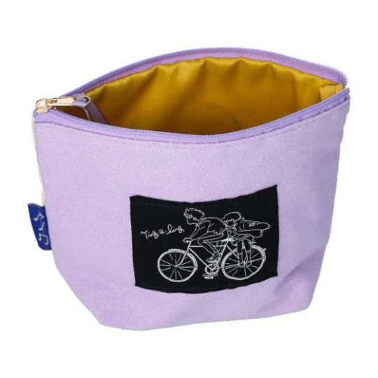 Bestickte kleine Tasche mit Moon - Stimme des Herzens