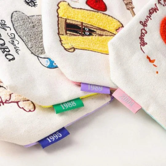 Bestickte kleine Tasche mit Moon - Stimme des Herzens