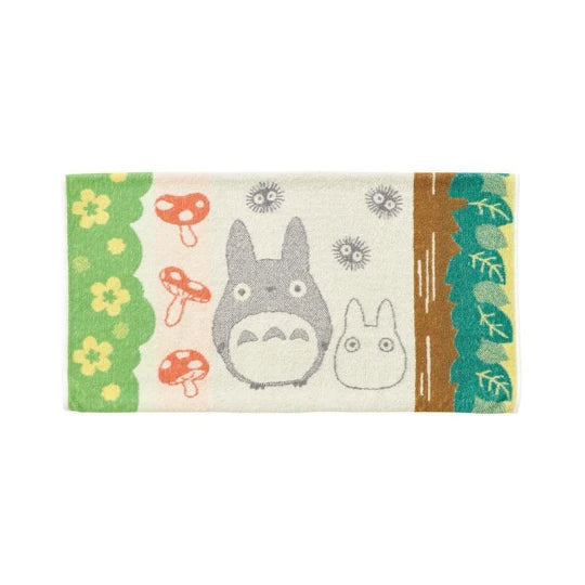 Kissenbezug Totoro mit Pilzen – Mein Nachbar Totoro