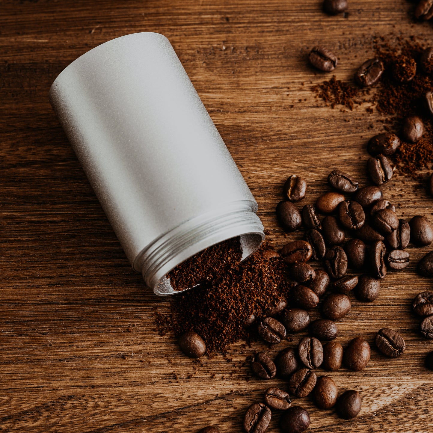 Komona® manuelle Kaffeemühle mit Edelstahl-Mahlwerk - B-Ware