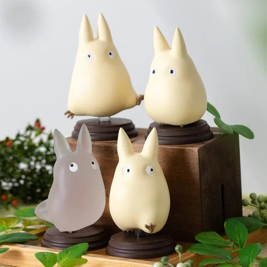 Mini-Statue weißer Totoro - laufend - Mein Nachbar Totoro