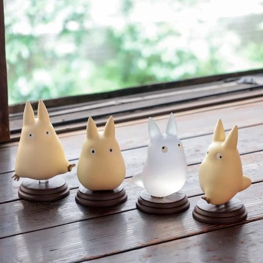Mini-Statue weißer Totoro - laufend - Mein Nachbar Totoro