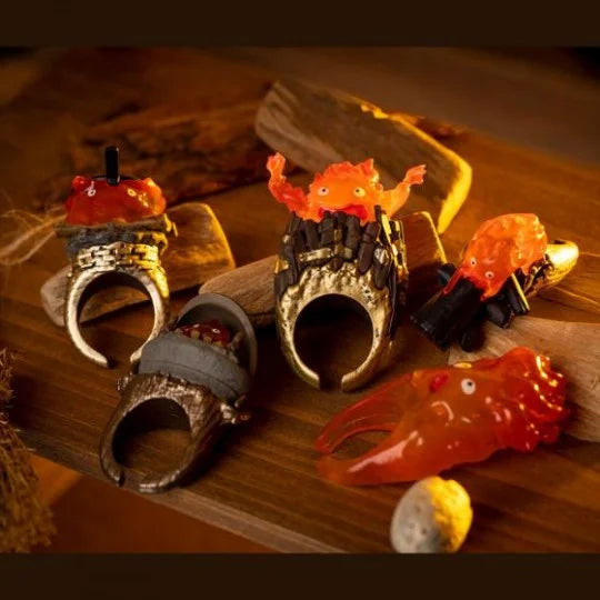 Blind Box Ring-Kollektion Calzifer – Das wandelnde Schloss