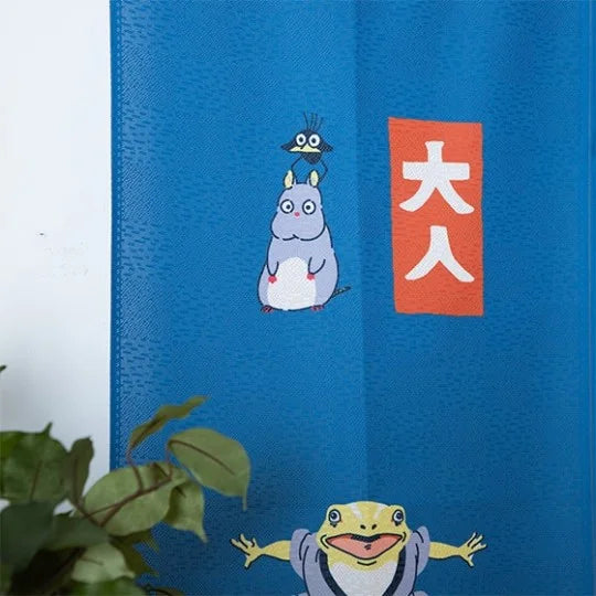 Wandvorhang Kichijo Blau – Chihiros Reise ins Zauberland