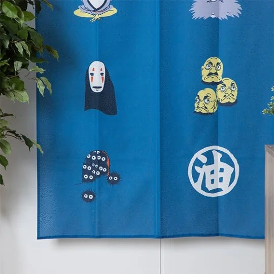 Wandvorhang Kichijo Blau – Chihiros Reise ins Zauberland