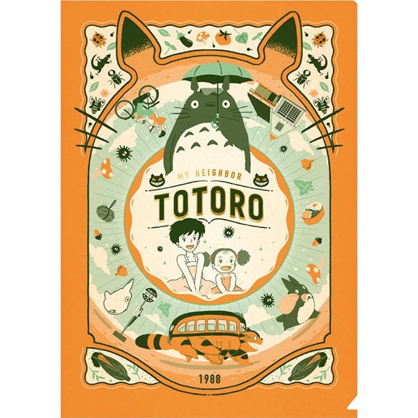 Klarsichthülle Din A4 Deko-Art - Mein Nachbar Totoro