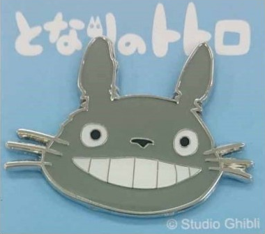 Ansteck-Pin grauer Totoro