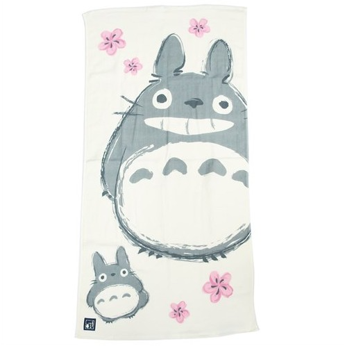 Badehandtuch mit grauem Totoro - Mein Nachbar Totoro