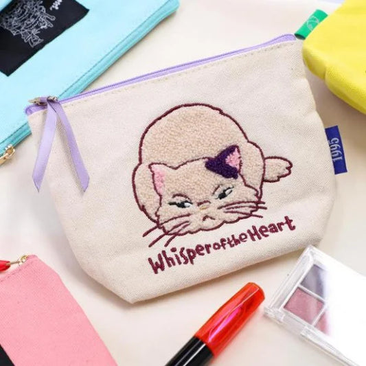 Bestickte kleine Tasche mit Moon - Stimme des Herzens