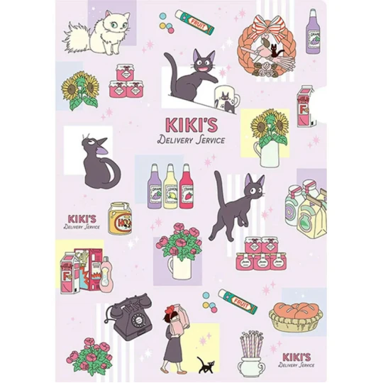Din A4 Klarsichthülle Jiji Shopping-Serie - Kiki’s Lieferservice