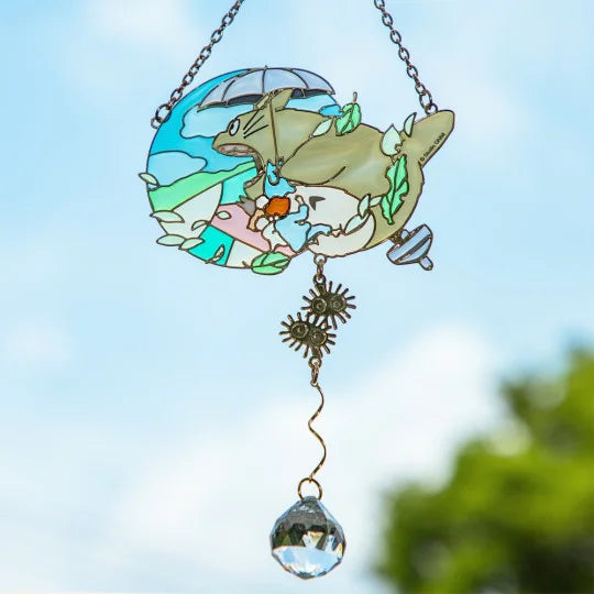 Sonnenfänger Buntglas-Optik Totoro – Mein Nachbar Totoro