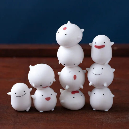 Figuren-Set Warawara - Der Junge und der Reiher