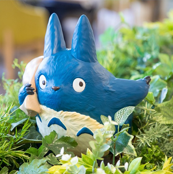 Figurenstatue großer blauer Totoro - Mein Nachbar Totoro