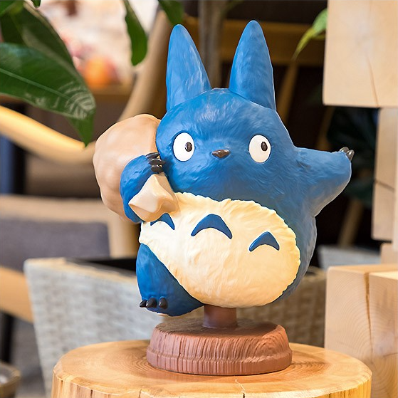 Figurenstatue großer blauer Totoro - Mein Nachbar Totoro