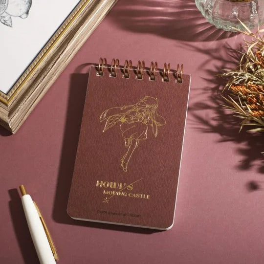 Geprägtes Ringnotizbuch Sophie & Hauru - Das wandelnde Schloss