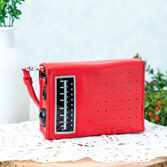 Mini-Tasche Kiki’s rotes Radio – Kiki’s Lieferservice