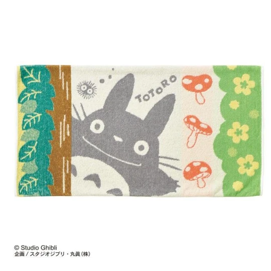 Kissenbezug Totoro mit Pilzen – Mein Nachbar Totoro