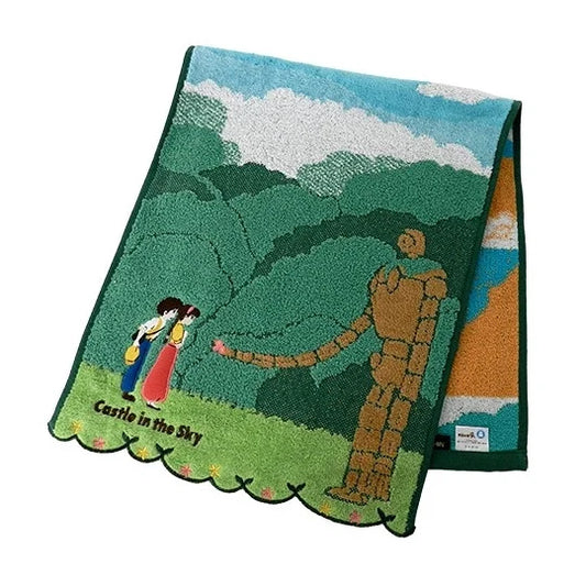 Handtuch Robotersoldat 34×80 cm – Das Schloss im Himmel