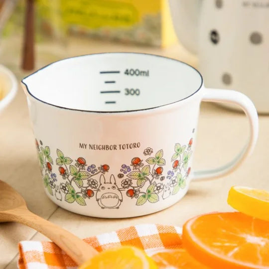 Messbecher Emaille (450ml) Rußmännchen - Mein Nachbar Totoro
