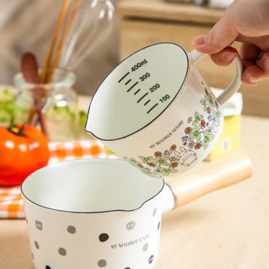 Messbecher Emaille (450ml) Rußmännchen - Mein Nachbar Totoro