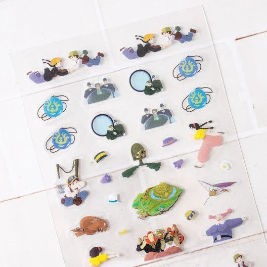 Mini-Journal-Sticker - Das Schloss im Himmel