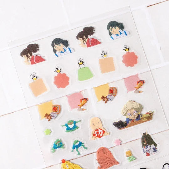 Mini-Journal-Sticker – Chihiro's Reise ins Zauberland