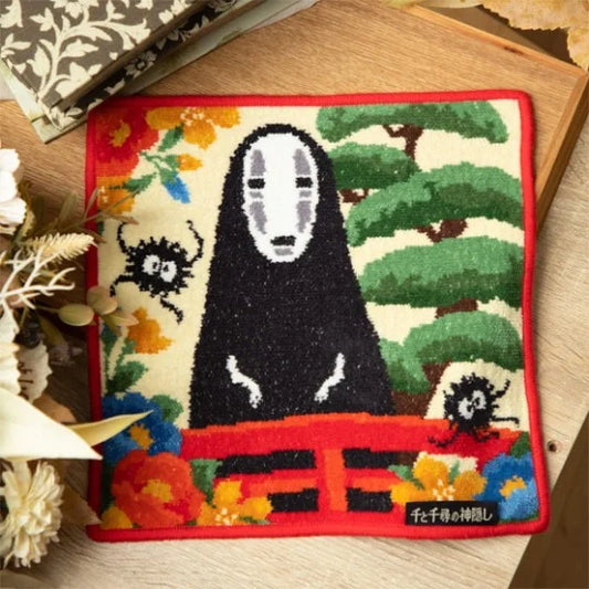 Mini-Handtuch Ohngesicht auf Brücke 25 x 25 cm - Chihiro's Reise ins Zauberland