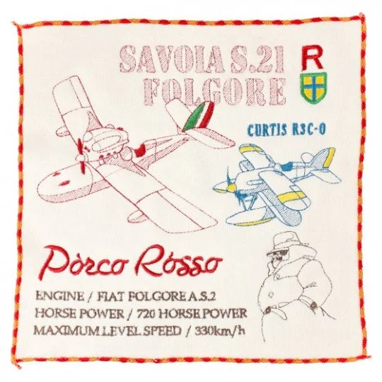 Mini-Handtuch Savoia 25 x 25 cm - Porco Rosso