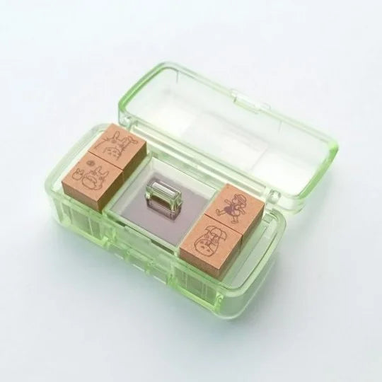 Mini-Stempel-Set Rot Totoro & Mei (4-teilig) – Mein Nachbar Totoro
