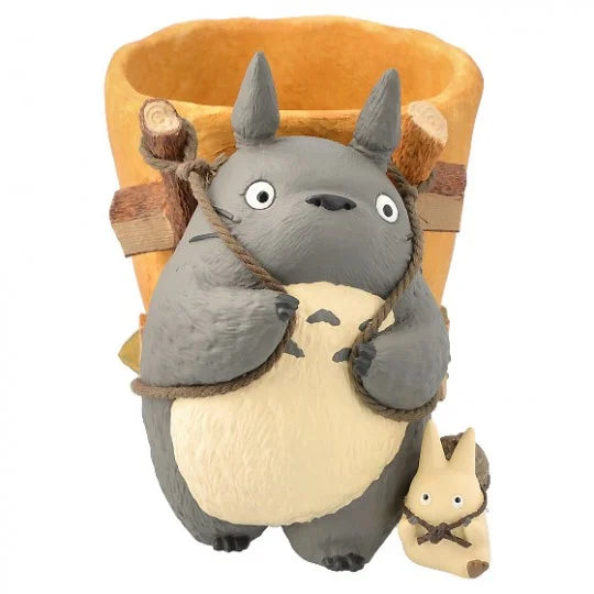 Blumentopf Totoro mit Rucksack – Mein Nachbar Totoro