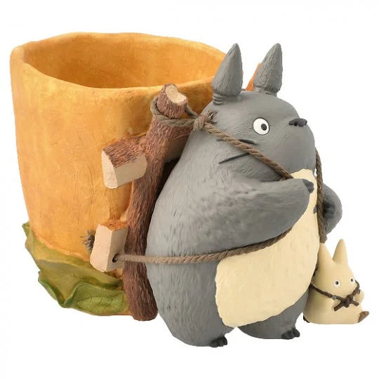 Blumentopf Totoro mit Rucksack – Mein Nachbar Totoro