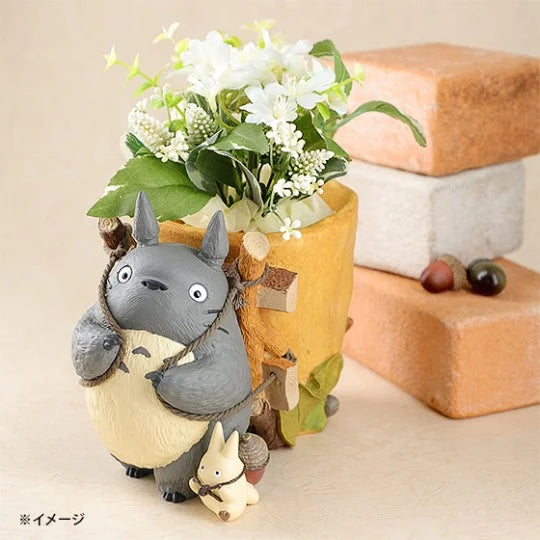 Blumentopf Totoro mit Rucksack – Mein Nachbar Totoro