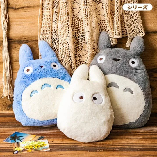 Plüschkissen weißer Totoro – Mein Nachbar Totoro