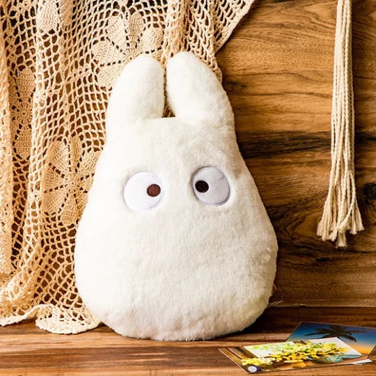 Plüschkissen weißer Totoro – Mein Nachbar Totoro