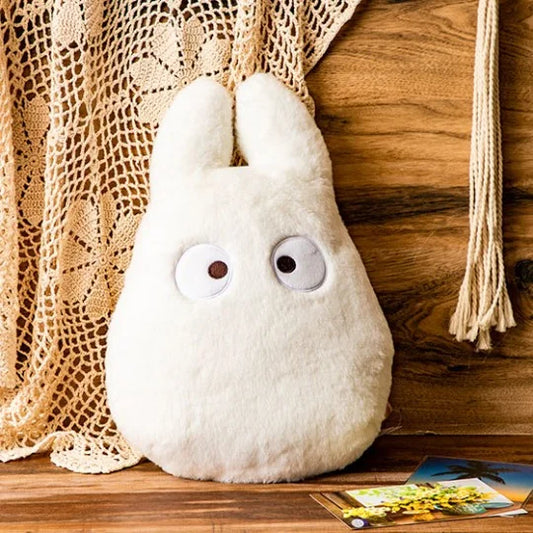 Plüschkissen weißer Totoro – Mein Nachbar Totoro
