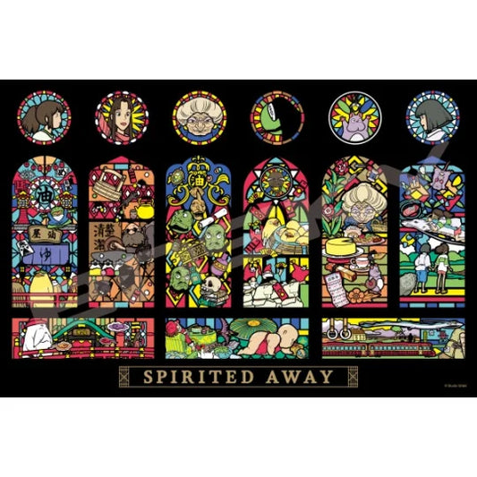 Puzzle Buntglas-Optik 1000 Teile Charaktergalerie - Chihiros Reise ins Zauberland