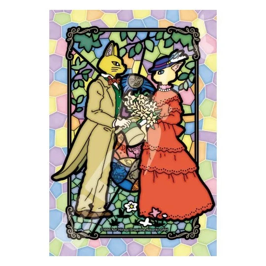 Puzzle Buntglas-Optik 126 Teile - Secret Story - Stimme des Herzens