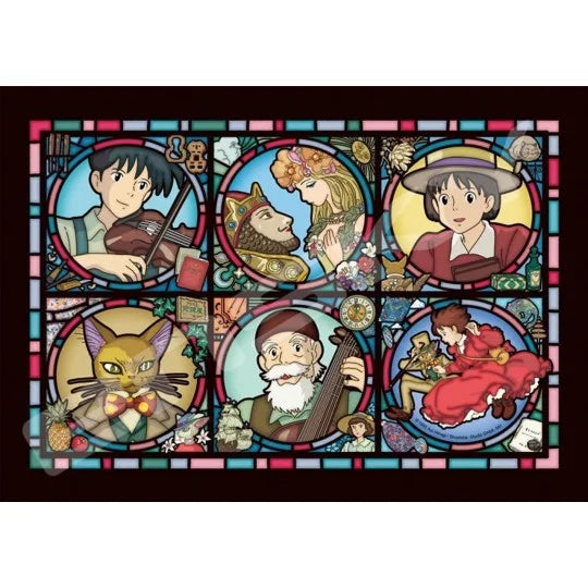 Puzzle Buntglas-Optik 208 Teile Charaktergalerie - Stimme des Herzens