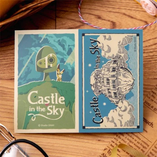 Retro Sticker - Das Schloss im Himmel