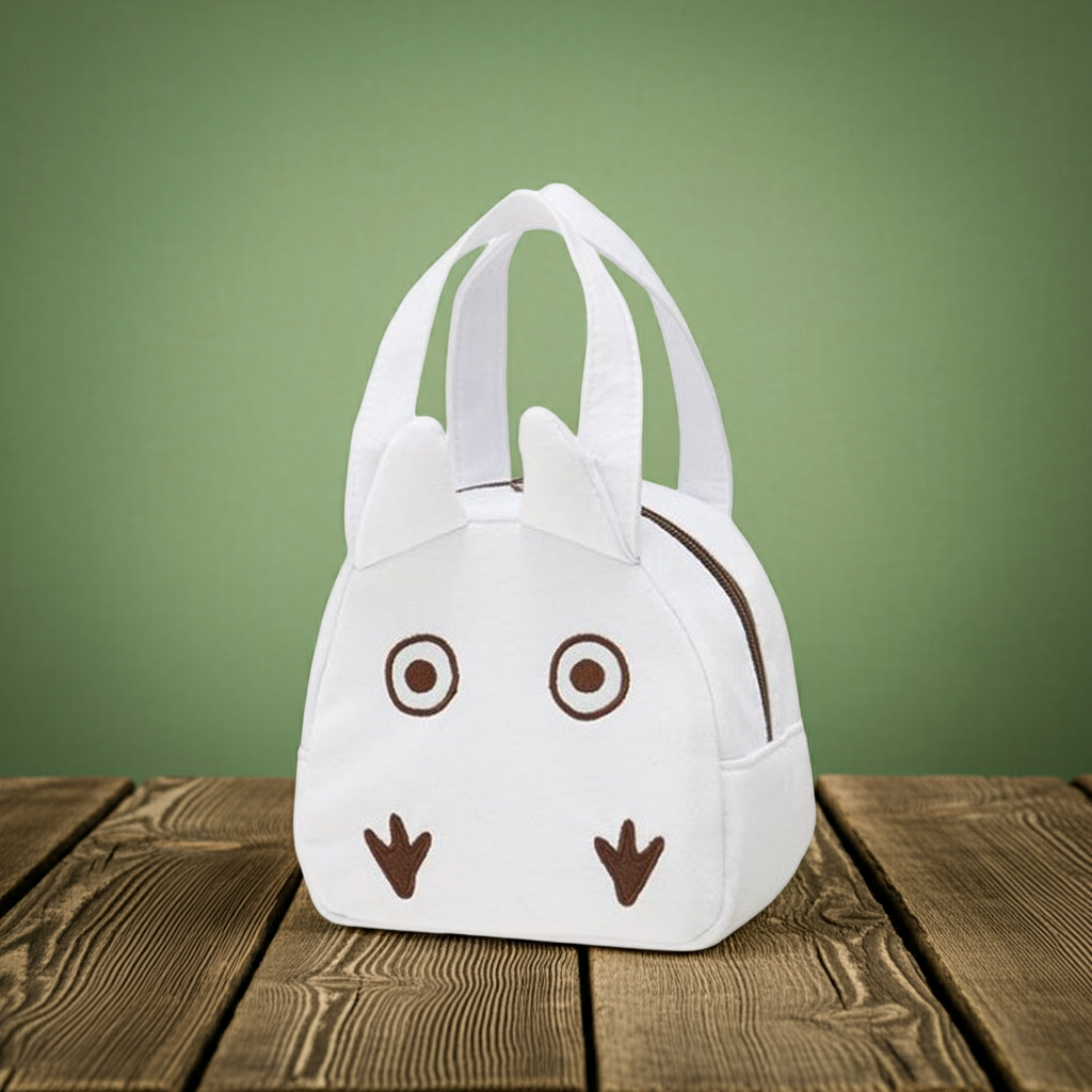 Lunch Bag kleiner weißer Totoro - Mein Nachbar Totoro