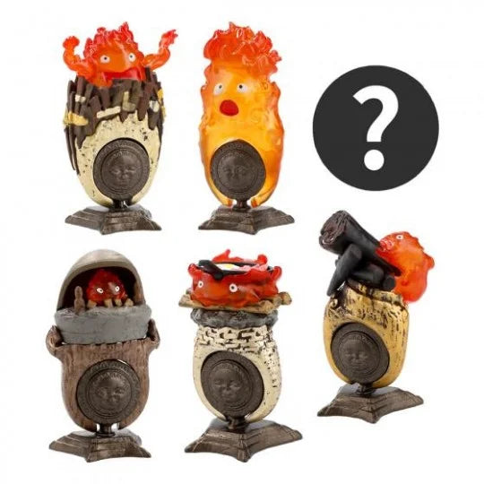 Blind Box Ring-Kollektion Calzifer – Das wandelnde Schloss