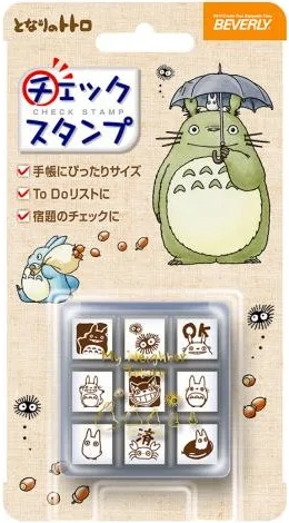 Mini-Stempel-Set Charaktere (9-teilig) - Mein Nachbar Totoro