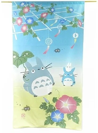 Wandvorhang mit Windspiel - Mein Nachbar Totoro
