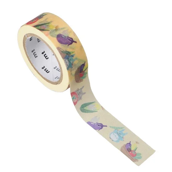 Washi-Tape Break-Time-Serie - Totoro & Gemüse - Mein Nachbar Totoro